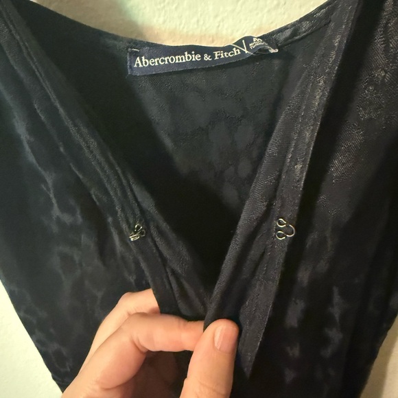 Abercrombie & Fitch Black Midi Dress - Picture 11 of 11